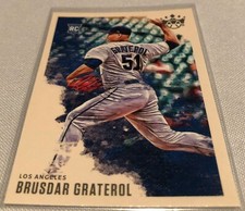 2020 Panini Diamond Kings Baseball Brusdar Graterol Los Angeles Dodgers Rookie