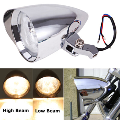 5.75'' 4.7'' Bullet Headlight For Harley Cruise Chopper Honda Steed Shadow Custom