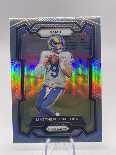 2023 Panini Prizm Matthew Stafford Silver Prizm #169 - Los Angeles Rams