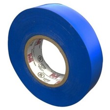 Vinyl Plastic Electrical Tape - Blue - Cello - 7MIL X 3/4" X 60' - MORRIS-60050