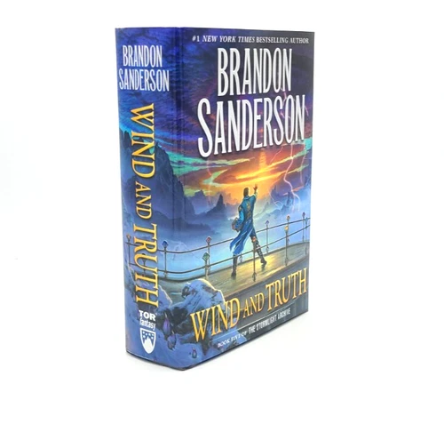 Brandon Sanderson SIGNED 1st/1st Wind and Truth Stormlight Archive Series