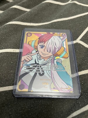 Uta - OP02-120 SEC - Secret Rare - Paramount War - One Piece Card Game 