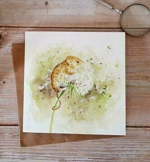 Make a Wish Mouse Card Sarah Reilly Love Country