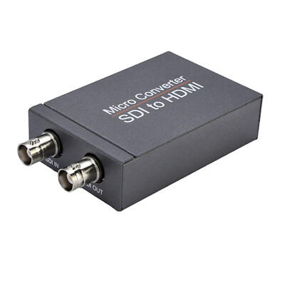 1* Micro Converter SDI zu HDMI Audio Konverter Adapter 3G SD-SDI Video Konverter