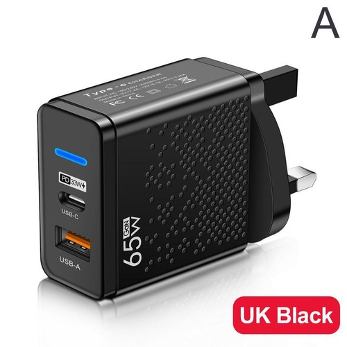 65W PD Plug 2 Port USB-C Type C Wall Charger Adapter 14 Pro For iPhon B1X0 D9P9 - Zdjęcie 8 z 11