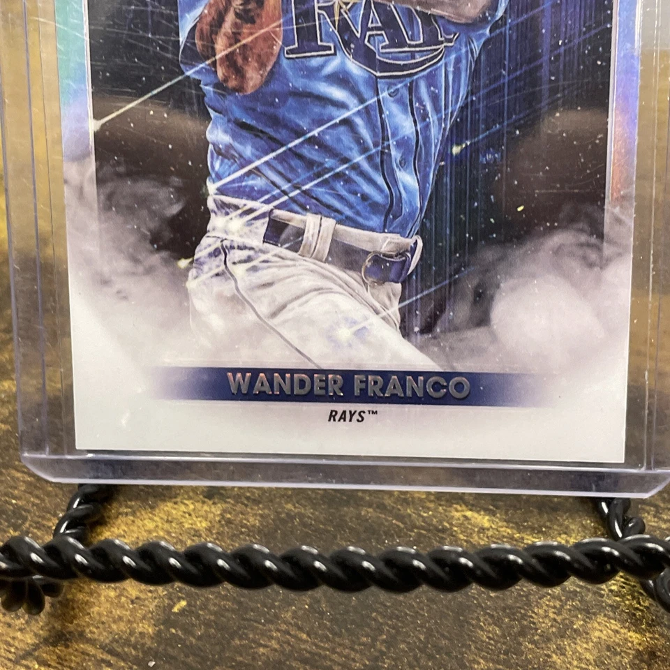 TOPPS CHROME WANDER FRANCO ROOKIE CARD 2022 TOPPS SMLBC-20 - Image 4 of 4