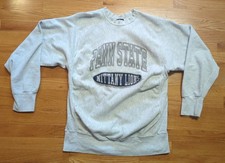 Vintage Penn State University Nittany Lions Pullover Crewneck Sweatshirt Adult L