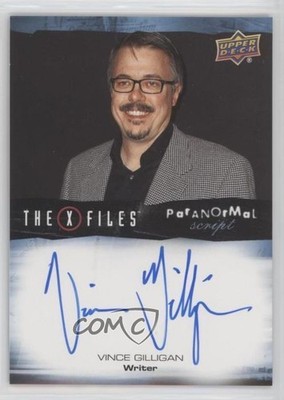 2023 The X-Files Monsters of Week Edition Writer Vince Gilligan #A-VG Auto 4et