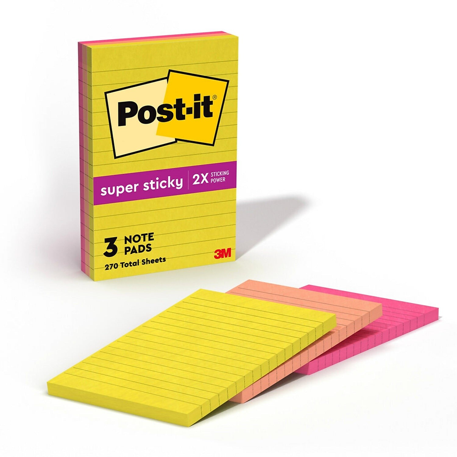 Post-it Super Sticky Notes 4
