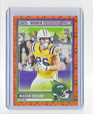 2025 SCORE-A-TREAT MASON TAYLOR (RC) - CARD #7 - NEW YORK JETS - FREE SHIPPING
