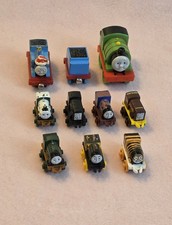 Thomas  Friends Thomas The Tank Engine Trains Mixed Lot Of 10, Various Sizes.