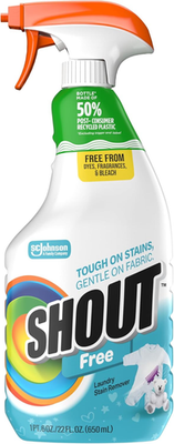 #ad Free Laundry Stain Remover Spray Active Enzyme Formula is Fragrance Bleach an $7.27