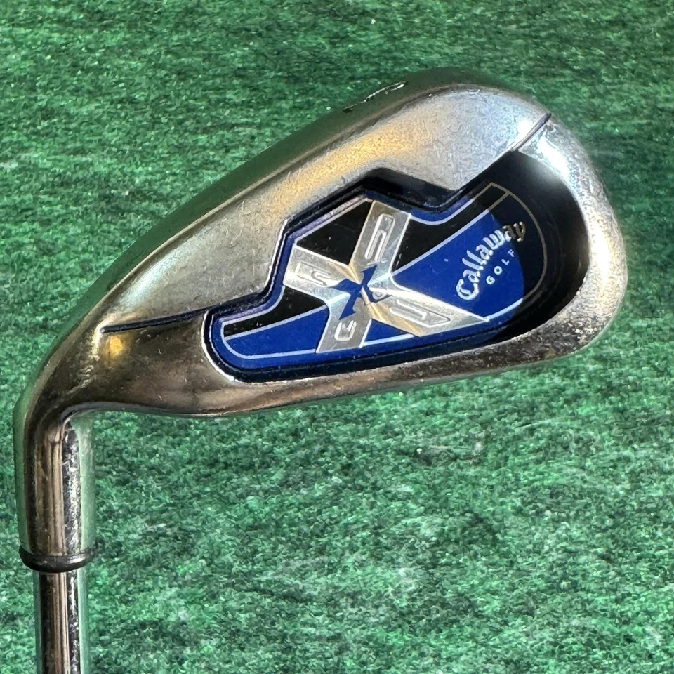 Juego de empuñaduras de hierro Callaway X-18 XR 3-9 PW AW SW acero Uniflex derecho Golf Pride Foto 3 de 4