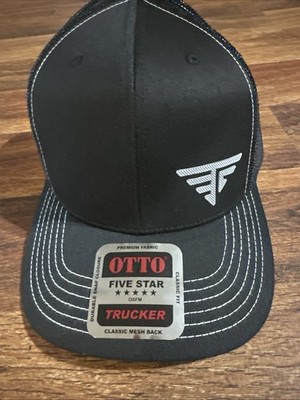 Flight Faction Darts Trucker SnapBack Hat Black New Otto