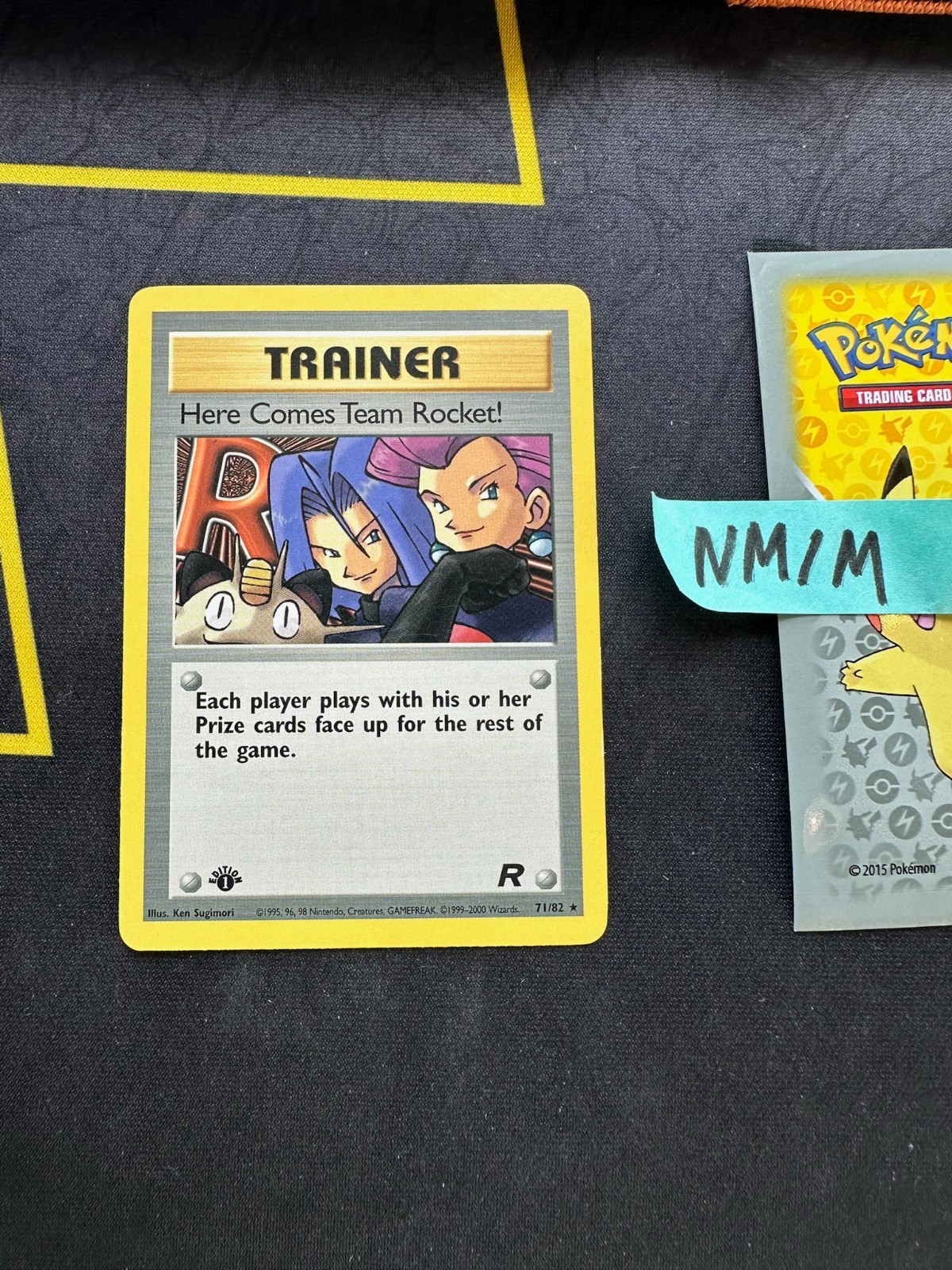 Pokemon Card Here Comes Team Rocket! Team Rocket 1st Edition 71/82 153 💎NM💎