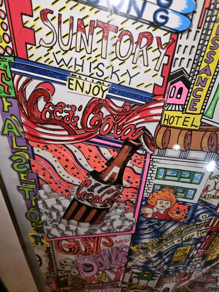 CHARLES FAZZINO SIGNED "STEPPING OUT ON BROADWAY" SOLD OUT LIMITED EDITION 3-D - Image 4 of 4