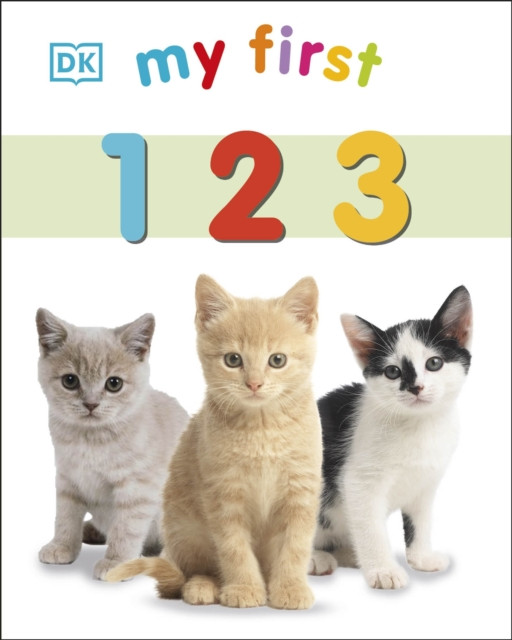 My First 123 by DK (Board book)