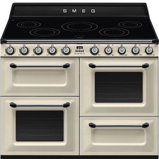Smeg Victoria TR4110IP2 110cm wide Electric Range Cooker with Induction TieDex