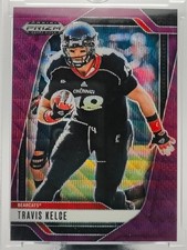 2025 Panini Prizm Draft Picks Travis Kelce Purple Wave Prizm