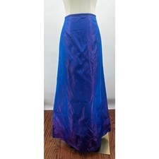 Vintage Jessica McClintock for Gunne Sax Millennium 2000 Iridescent Blue Skirt