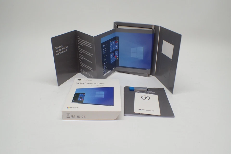 Microsoft Windows 10 Pro Professional 64bit Kit USB Media Key Sealed Box 5-Pack - Image 4 of 4