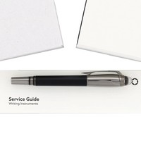 Montblanc Starwalker Ultra Black Doue Rollerball Id: 126365 Fineliner Neu & Ovp