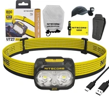 Nitecore UT27 MCT High CRI Three Color Temperatures Lightweight Trail Running Re