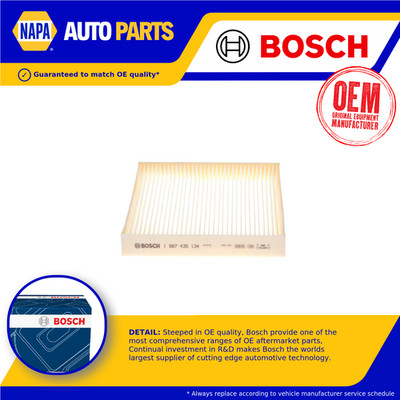 Pollen / Cabin Filter 1987435134 Bosch 97133G6000 KC6123 M5134 Quality New