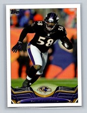 2013 Topps #377 Elvis Dumervil Baltimore Ravens