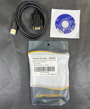 Cable Creation USB2.0 To RS232 DB 9 Pin Female Serial Cable CD0485 FTDI-FT232RL 