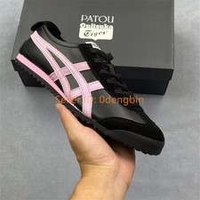 Vintage Onitsuka Tiger MEXICO 66 Mens Womens Sneakers Black Pink 1183C380-001