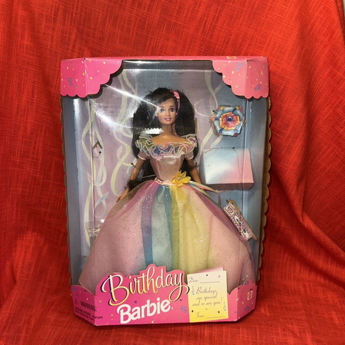 Mattel Barbie 1997 Year Manufactured Happy Birthday Barbie Dolls