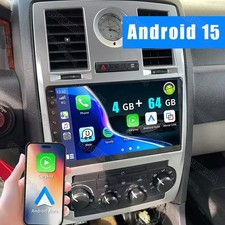 For Chrysler 300C 2004-2007 Android 15 Carplay Car Stereo Radio GPS Navi WIFI BT