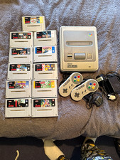 Super Nintendo SNES Console Instant Collection Bundle 11 Games Mario All Stars