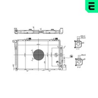 MotorküHler WasserküHler ERA 673546 FüR Mercedes Klasse Model S202 W202 SLK R170
