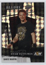 2022 Upper Deck Allure AEW Star Futures White Diamond 46/50 Dante Martin 11q6