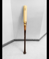 Bate de béisbol de madera de arce 33 pulgadas 29,9 oz. Negro/Aspecto alquitrán de pino/Natural.