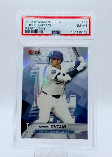 2025 Bowman's Best - Shohei Ohtani #46 Refractor NM-MT 8 Dodgers