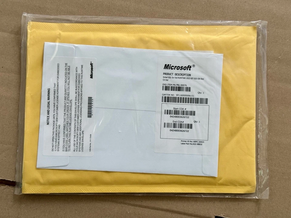 Microsoft SQL Server 2022 Standard Unlimited Cores and Unlimited CALs License - Image 2 of 2