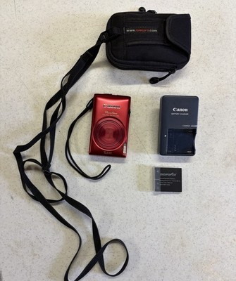 Canon PowerShot Digital ELPH 300HS Works As It Should Does Have Cracked Screen