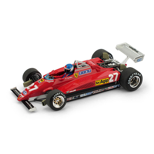 Ferrari 126 C2 P.Tambay 1982 N.27 2Nd Italy Gp 1:43 Upd Brumm Formula 1 -D- Neue-image