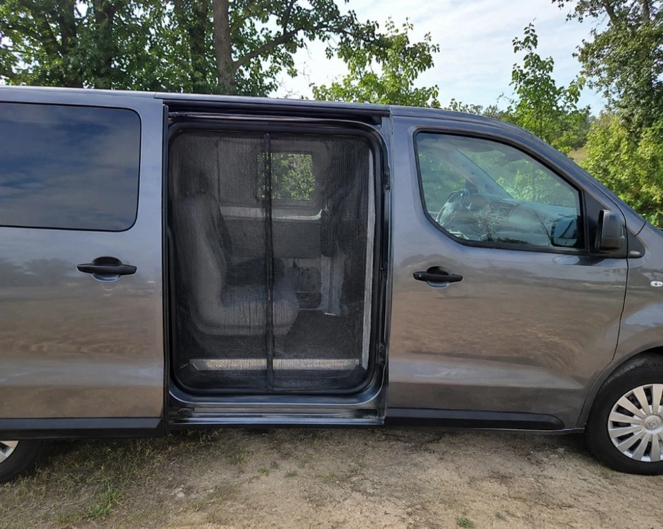 🚐 Moustiquaire Van Trafic Vivaro Primastar - Porte Latérale Camping Anti Mousti - Photo 2/3