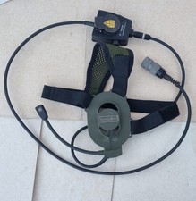 RARE US SF MILITARY RADIO PRC117 HEADSET & BOOM MIC/ACTIVE PTT 5965-99-280-7276 