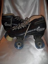 COBRA ROLLER DERBY ROLLER SKATES BLACK SIZE 5