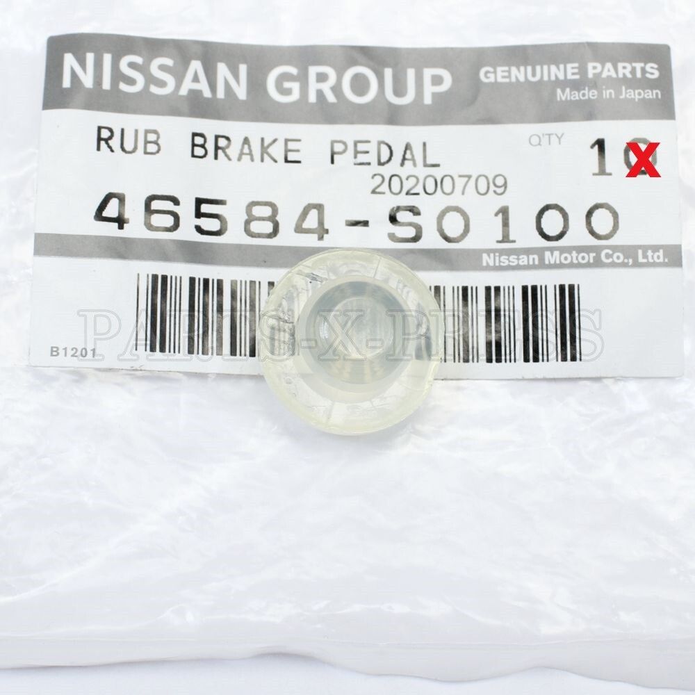 NEW GENUINE OEM NISSAN INFINITI BRAKE / CLUTCH PEDAL RUBBER