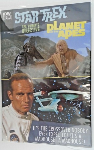 *Star Trek: Planet of the Apes (2014 IDW, of 5) #1-5 All 22 Covers! - Picture 5 of 6