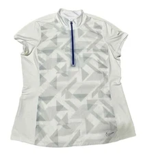 NIKE Golf Tour Performance Top Womens XL The Players Logo 1/2 Zip Dri-Fit TPC