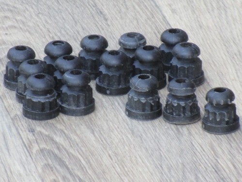 99-04 MUSTANG CONVERTIBLE TOP PLASTIC NUTS OEM COBRA SALEEN GT BASE 03GT - Picture 5 of 6