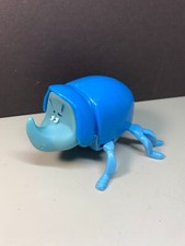 1998 Disney Pixar Bugs Life McDonald's Happy Meal Rhino Beetle Wind Up Toy Works