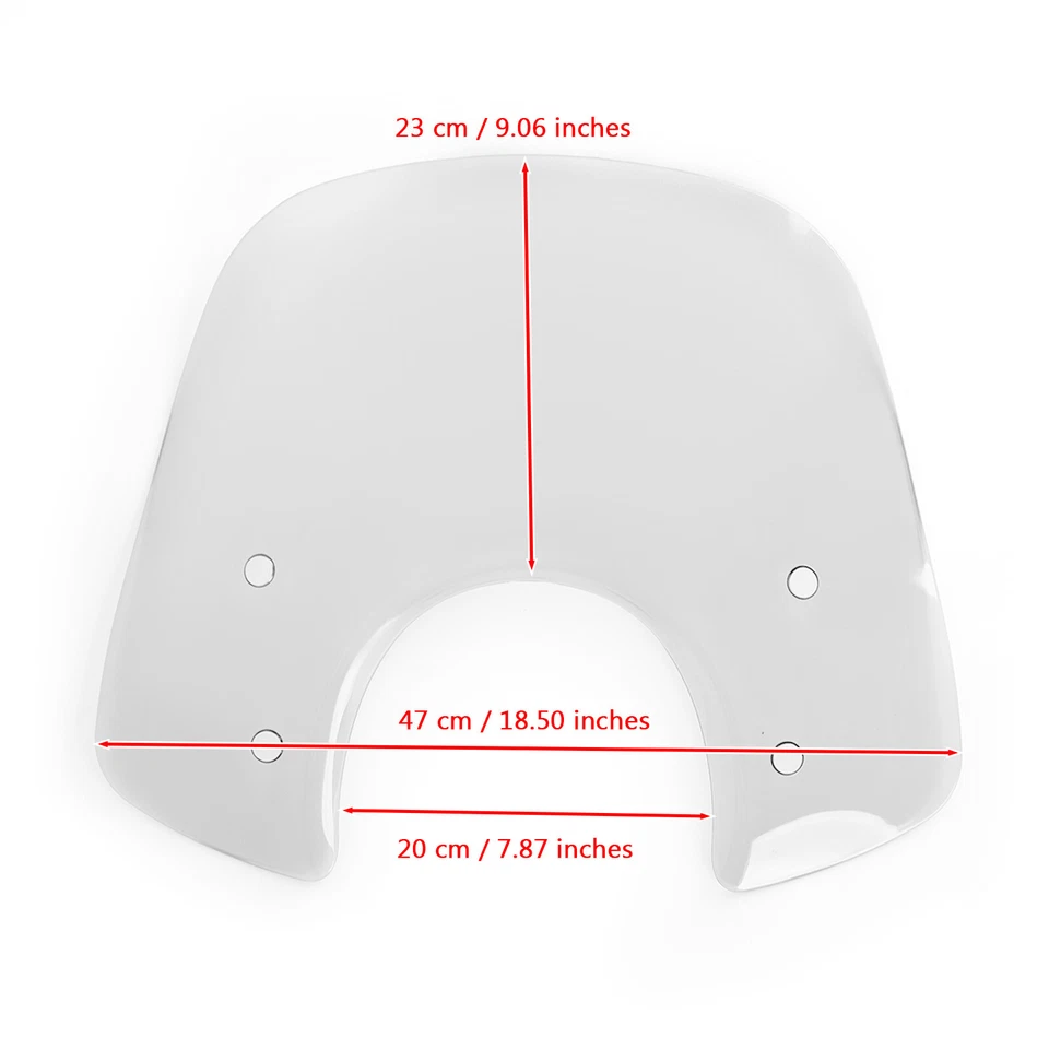 Parabrisas apto para Vespa LX50 LX125 LX150 GT200 GTS300 Super Clear Foto 3 de 4